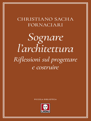 cover image of Sognare l'architettura